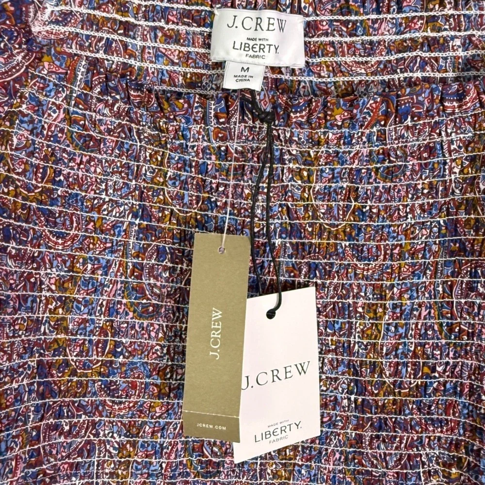 J. Crew boho peasant